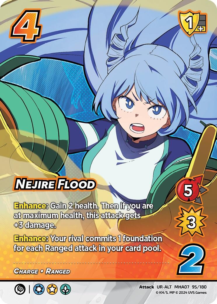 Nejire Flood (Alternate Art) [Girl Power] | Amazing Games TCG