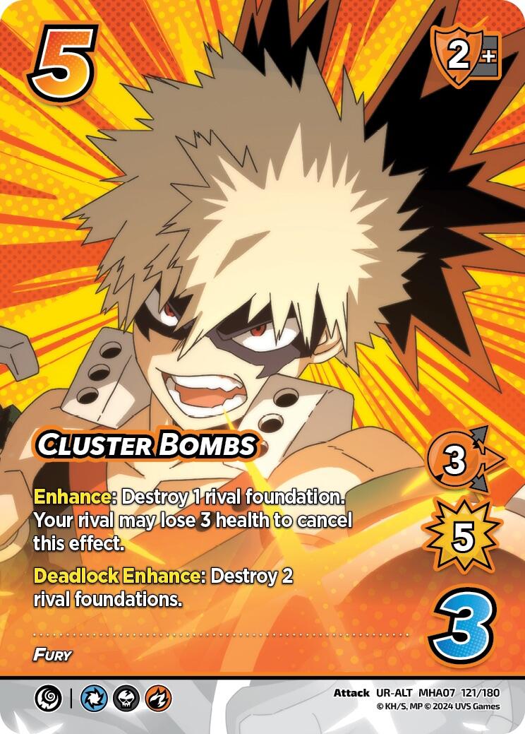 Cluster Bombs (Alternate Art) [Girl Power] | Amazing Games TCG