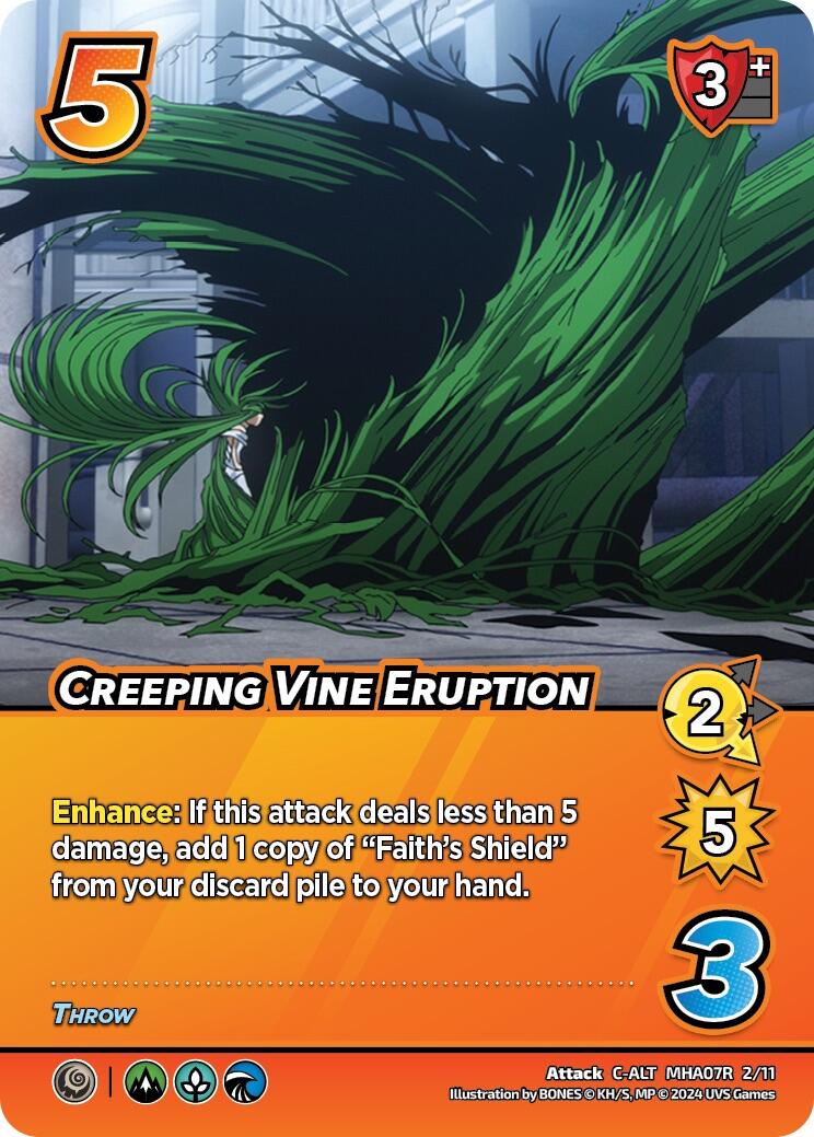 Creeping Vine Eruption (Alternate Art) [Girl Power] | Amazing Games TCG