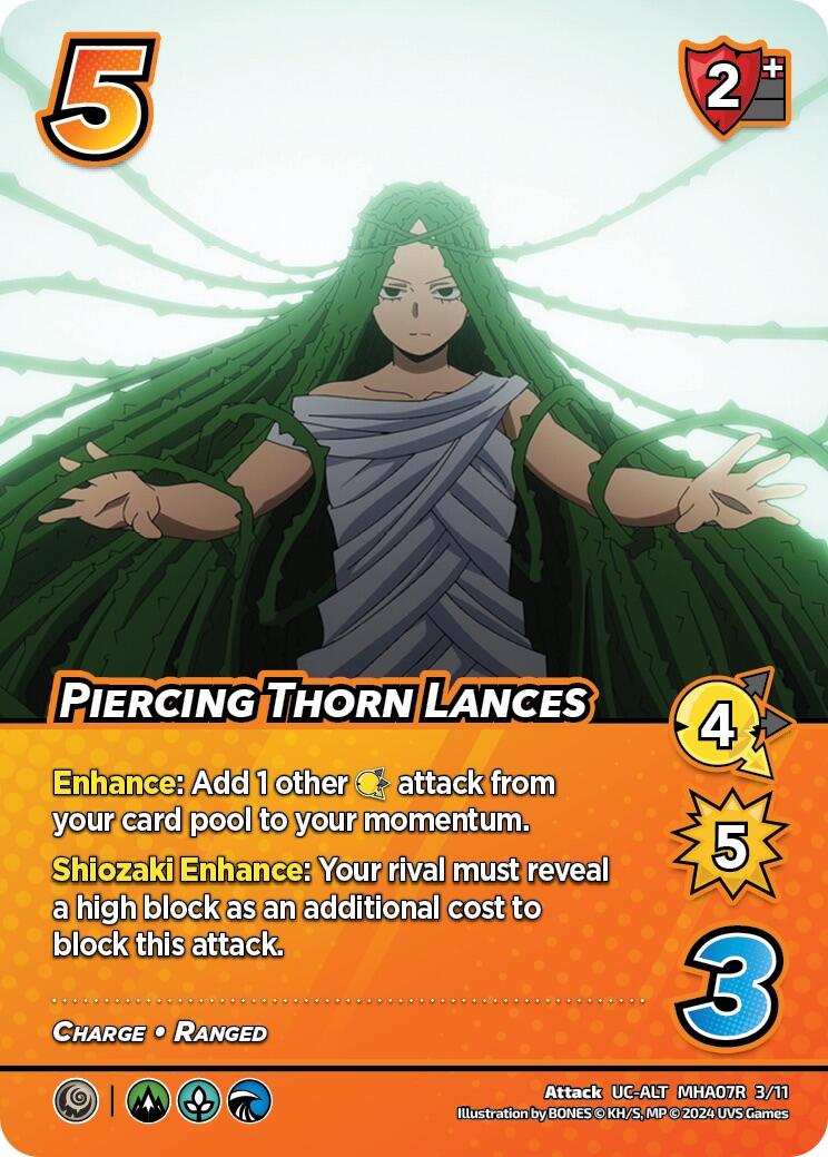 Piercing Thorn Lances (Alternate Art) [Girl Power] | Amazing Games TCG