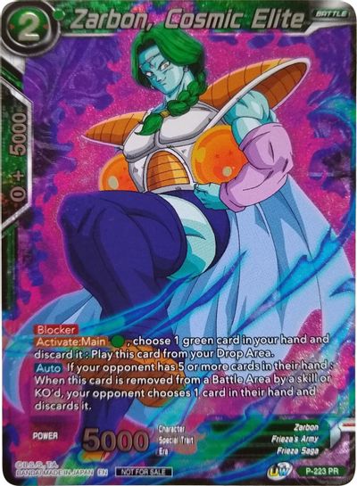 Zarbon, Cosmic Elite (Player's Choice) (P-223) [Promotion Cards] | Amazing Games TCG