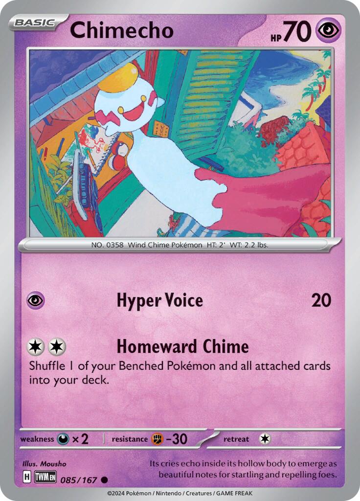 Chimecho (085/167) [Scarlet & Violet: Twilight Masquerade] | Amazing Games TCG