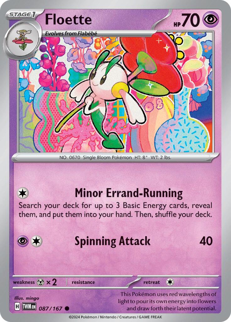 Floette (087/167) [Scarlet & Violet: Twilight Masquerade] | Amazing Games TCG