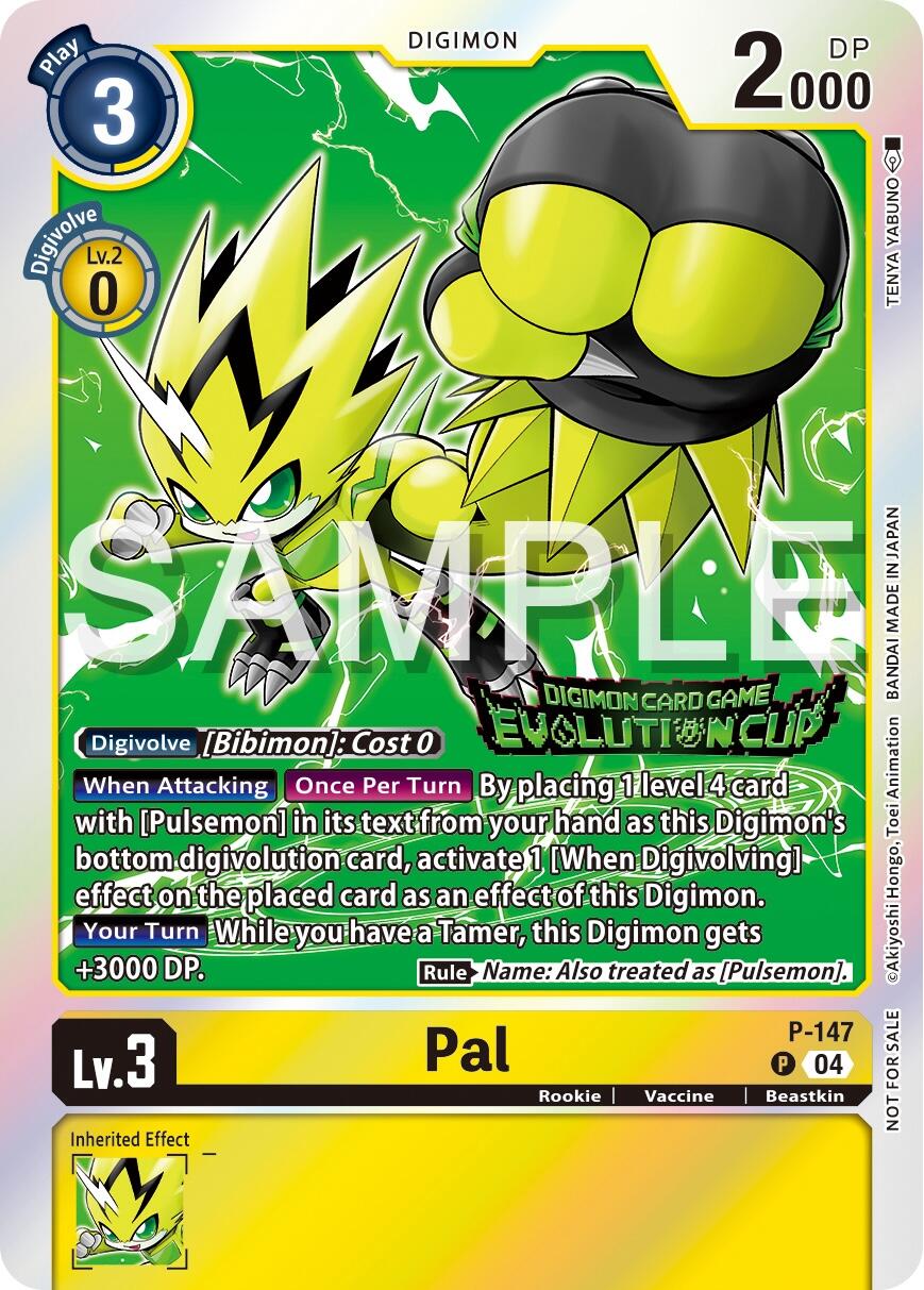 Pal [P-147] (2024 Evolution Cup) [Promotional Cards] | Amazing Games TCG