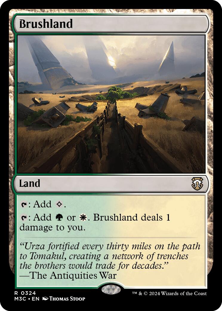 Brushland [Modern Horizons 3 Commander] | Amazing Games TCG