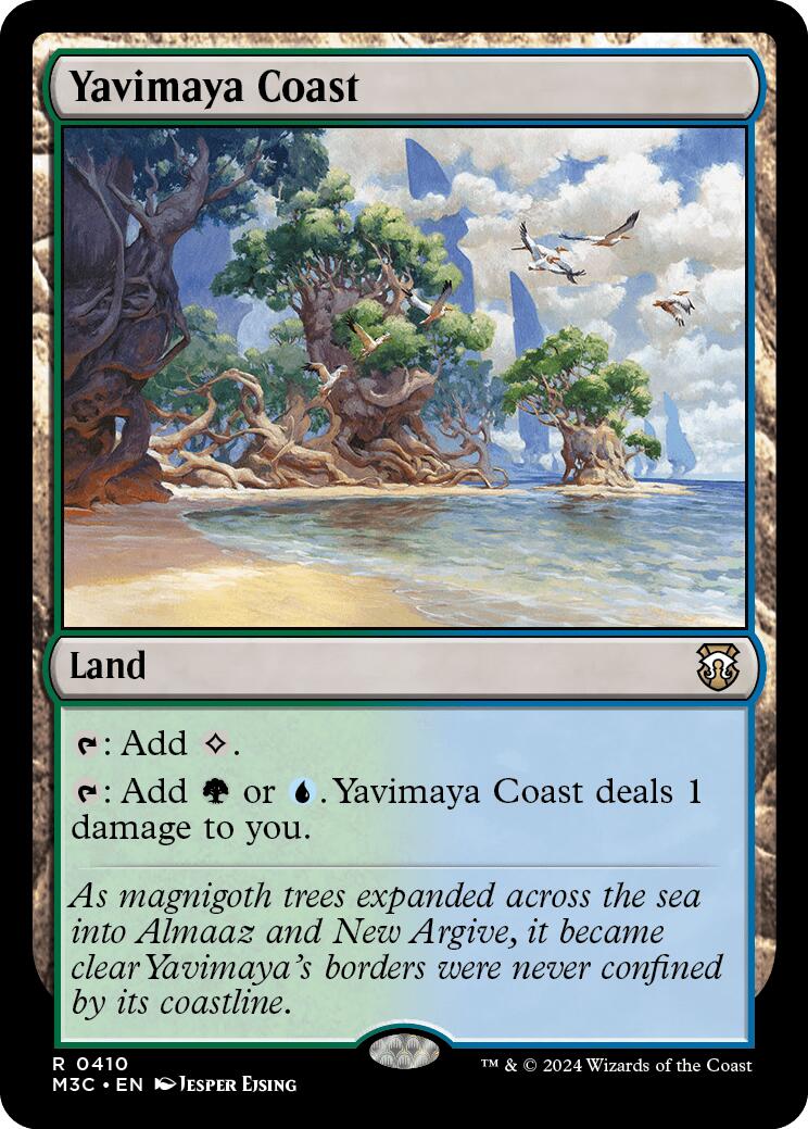 Yavimaya Coast [Modern Horizons 3 Commander] | Amazing Games TCG