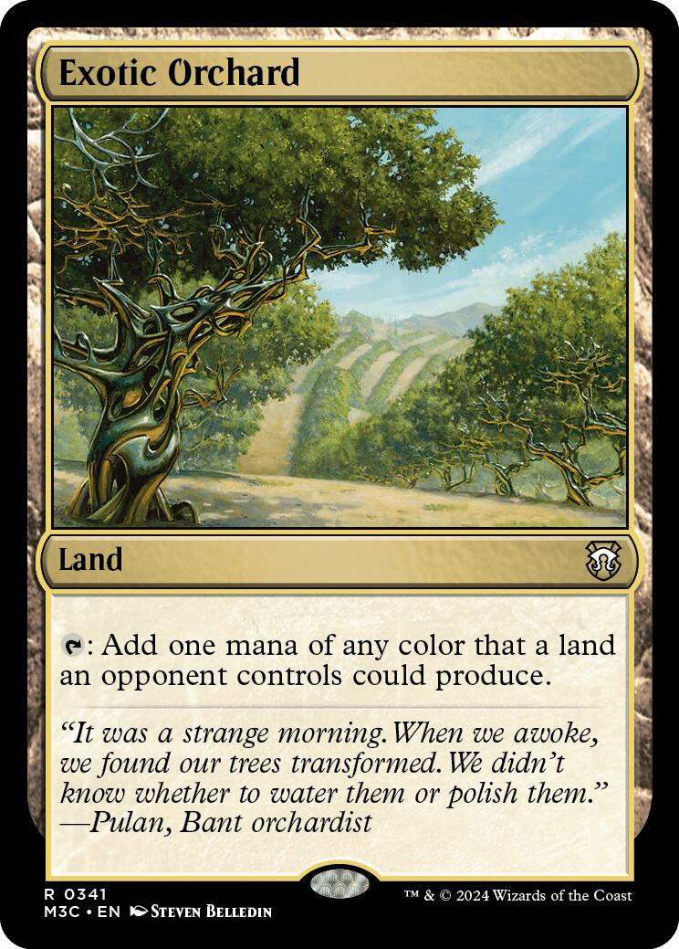 Exotic Orchard [Modern Horizons 3 Commander] | Amazing Games TCG