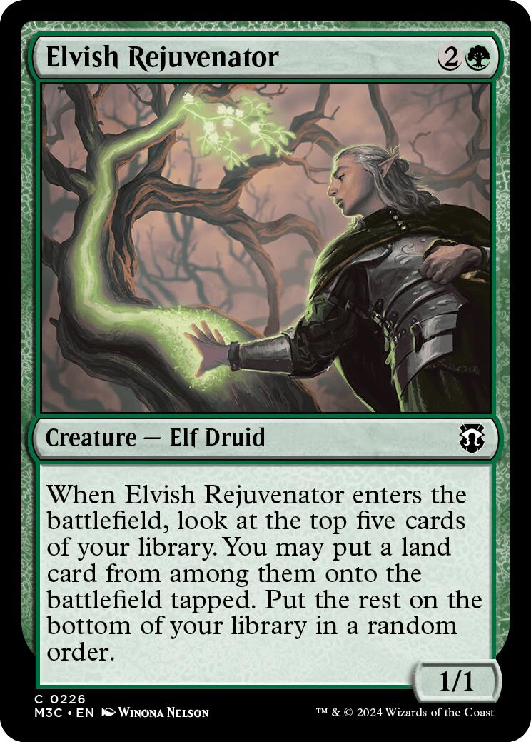 Elvish Rejuvenator [Modern Horizons 3 Commander] | Amazing Games TCG