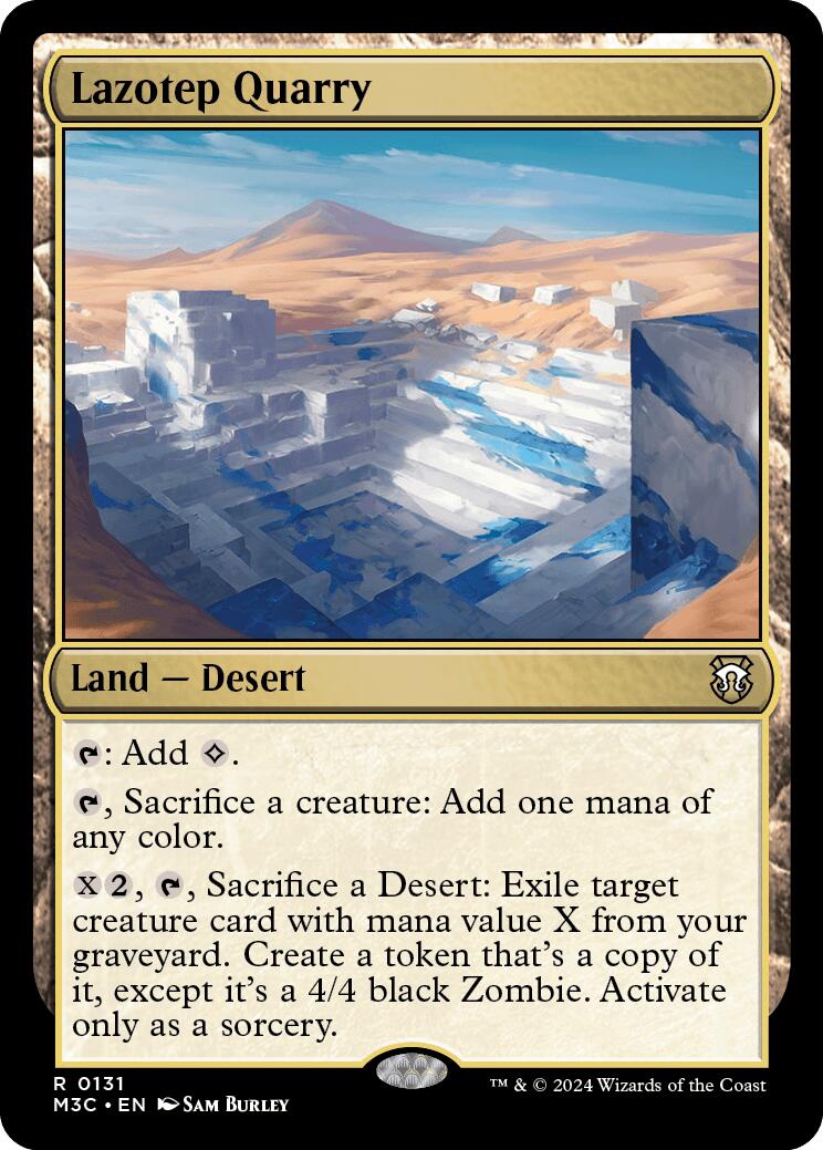 Lazotep Quarry [Modern Horizons 3 Commander] | Amazing Games TCG