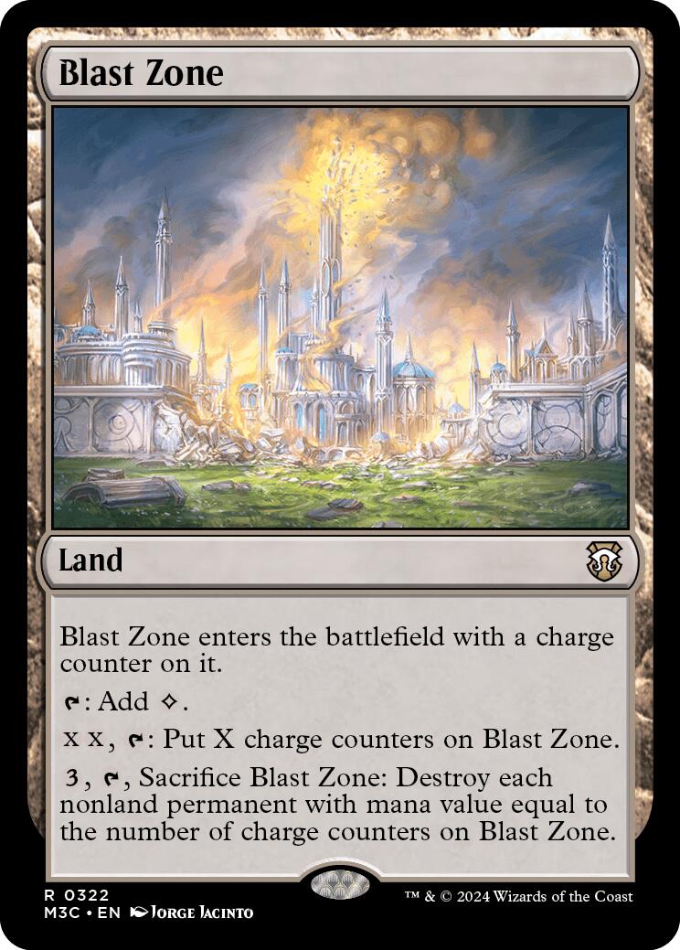 Blast Zone [Modern Horizons 3 Commander] | Amazing Games TCG