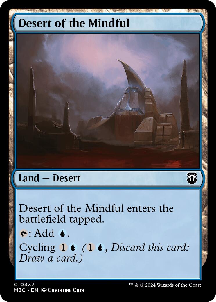 Desert of the Mindful [Modern Horizons 3 Commander] | Amazing Games TCG