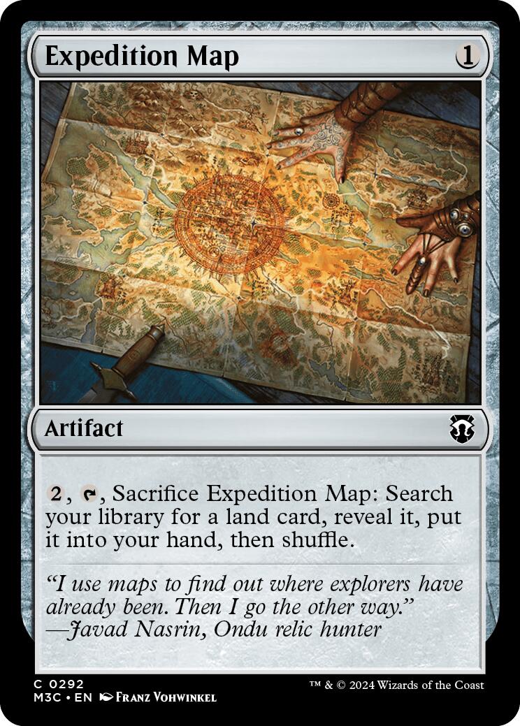 Expedition Map [Modern Horizons 3 Commander] | Amazing Games TCG