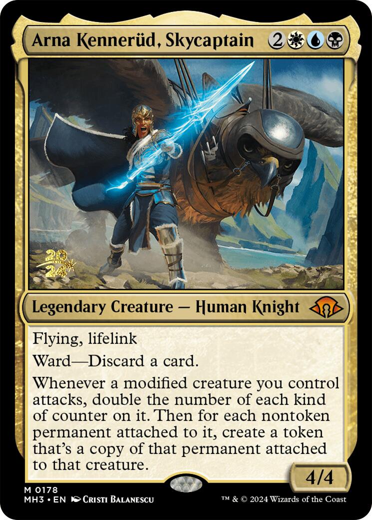 Arna Kennerud, Skycaptain [Modern Horizons 3 Prerelease Promos] | Amazing Games TCG