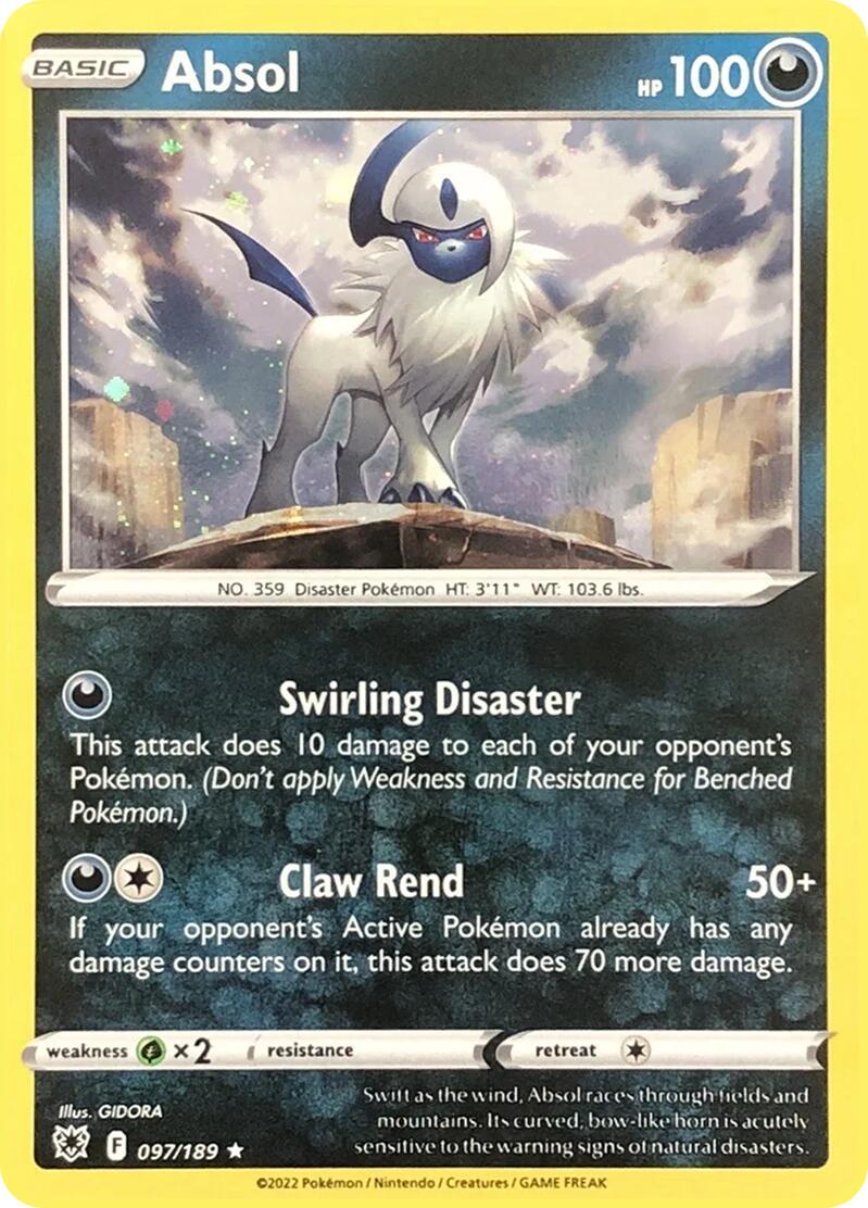 Absol (097/189) (Cosmos Holo) [Miscellaneous Cards] | Amazing Games TCG