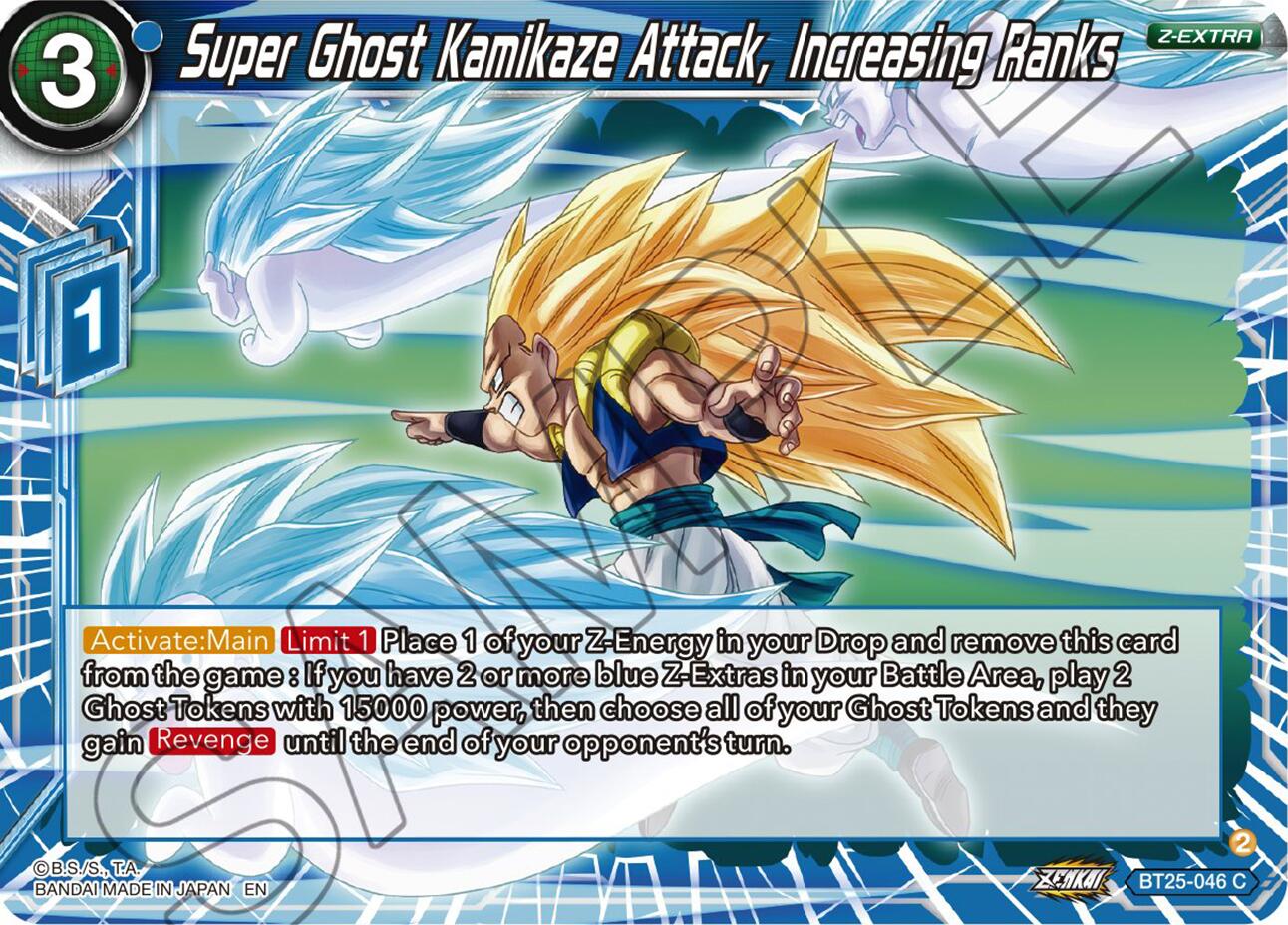 Super Ghost Kamikaze Attack, Increasing Ranks (BT25-046) [Legend of the Dragon Balls] | Amazing Games TCG