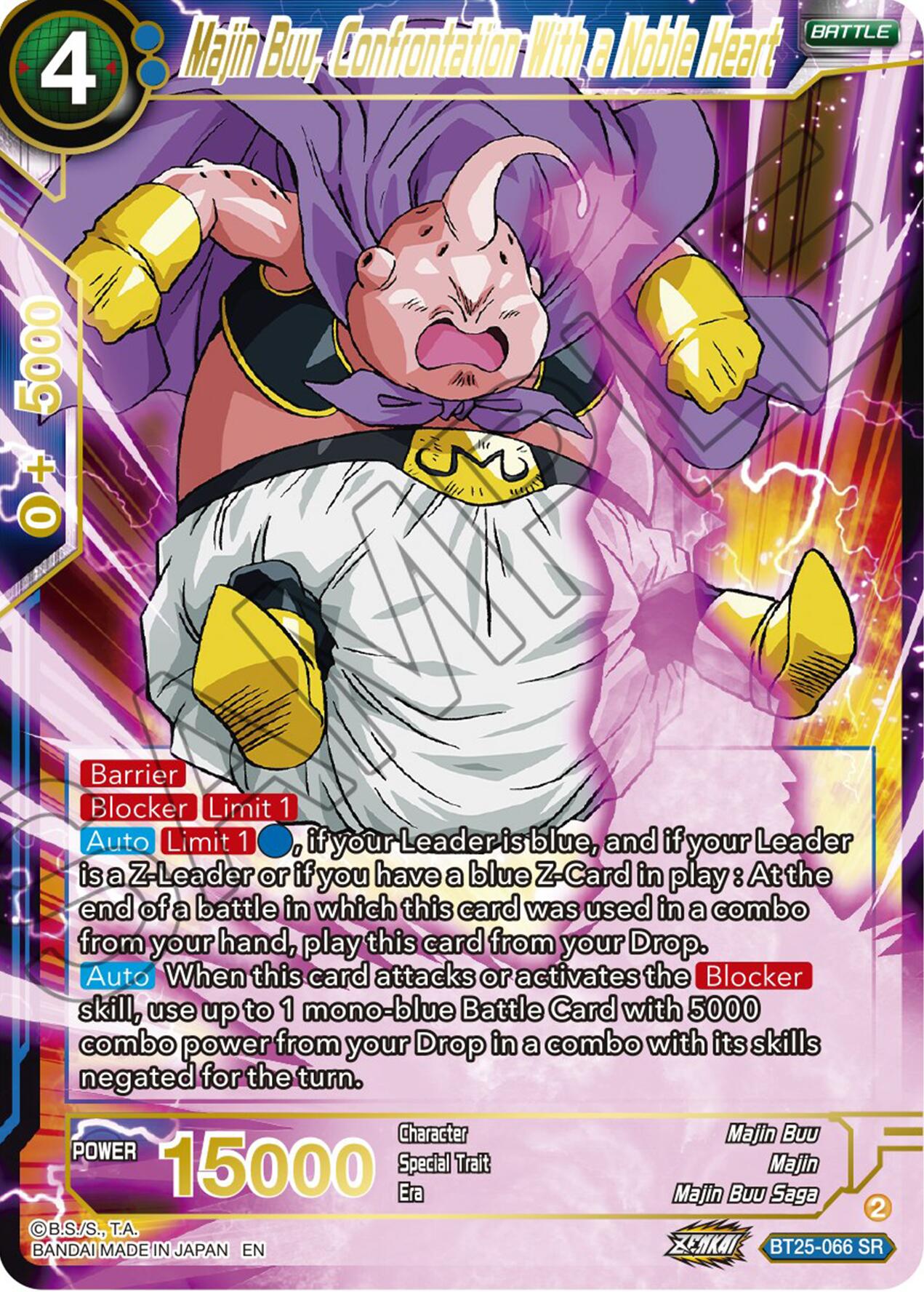 Majin Buu, Confrontaliter With a Mobile Heat (BT25-066) [Legend of the Dragon Balls] | Amazing Games TCG