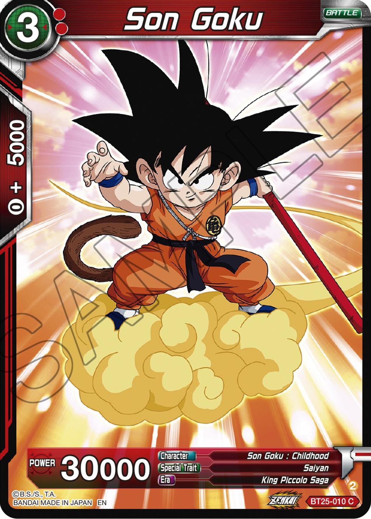 Son Goku (BT25-010) [Legend of the Dragon Balls] | Amazing Games TCG