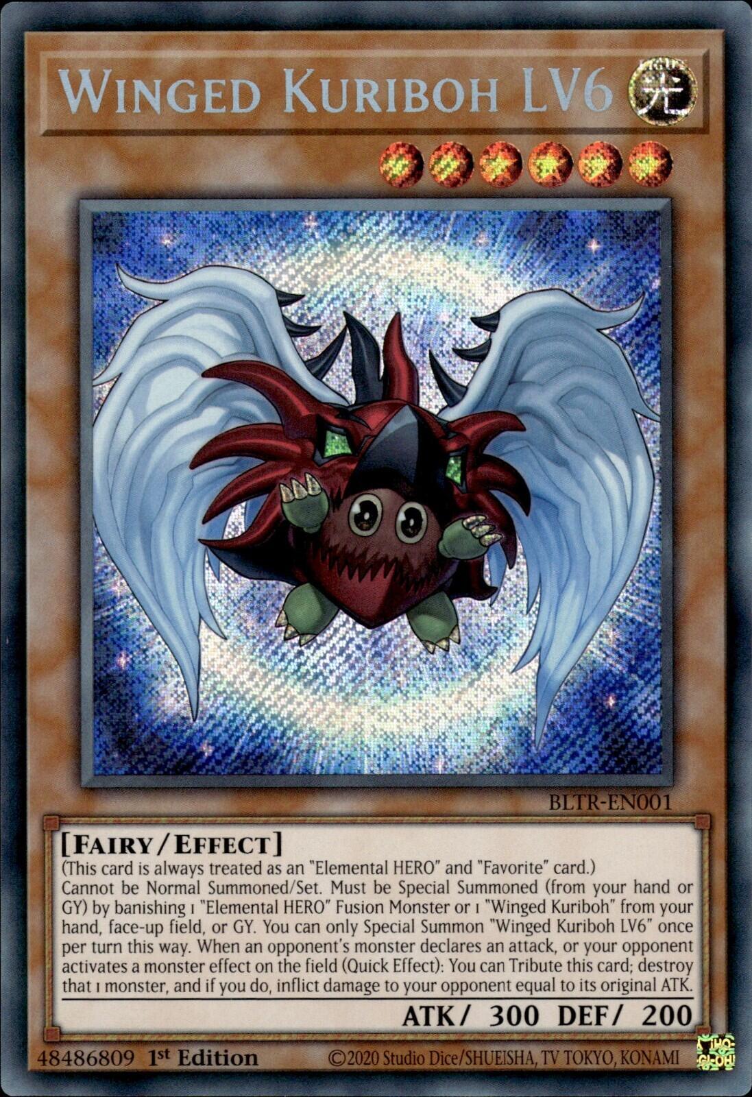 Winged Kuriboh LV6 [BLTR-EN001] Secret Rare | Amazing Games TCG