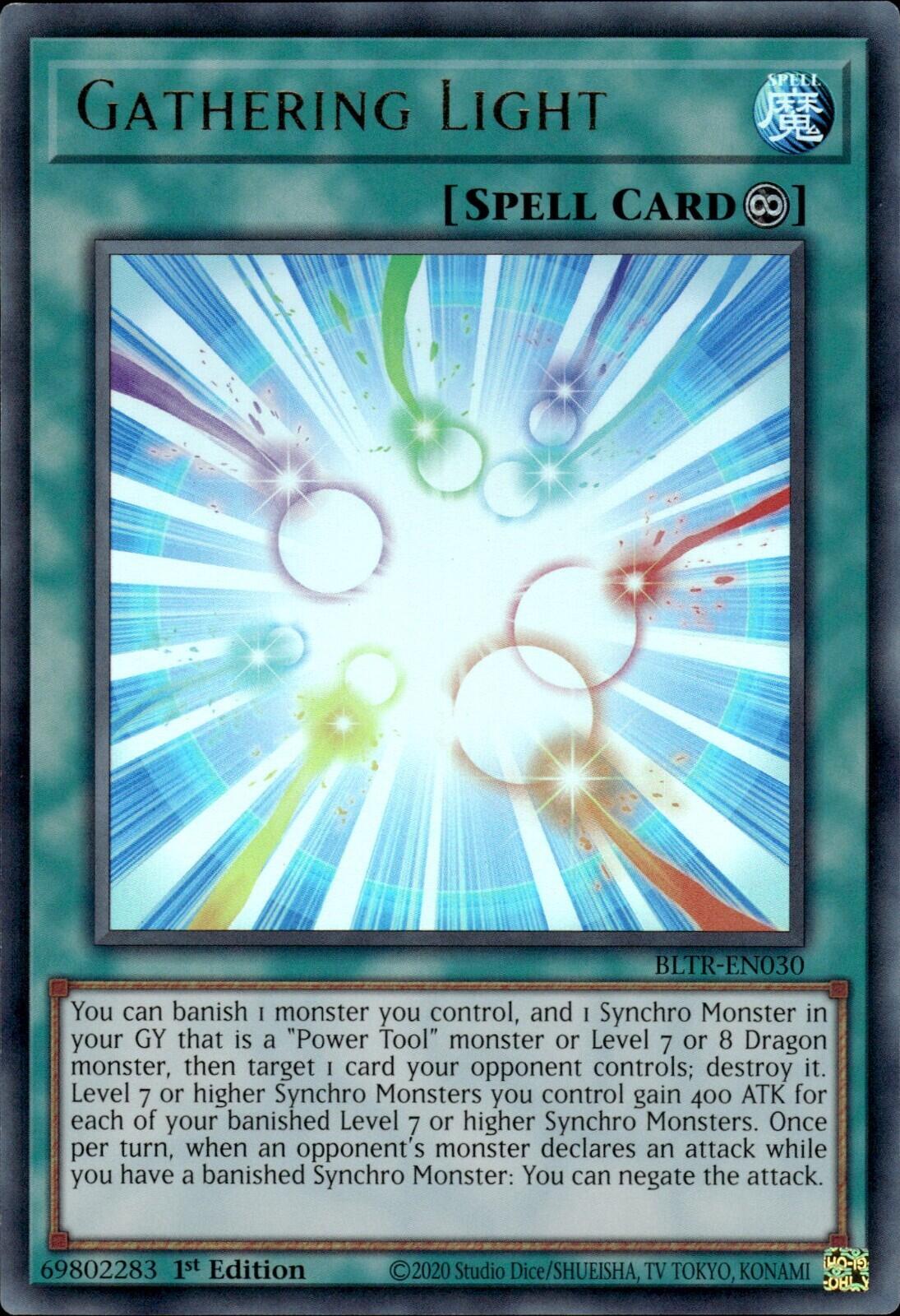 Gathering Light [BLTR-EN030] Ultra Rare | Amazing Games TCG