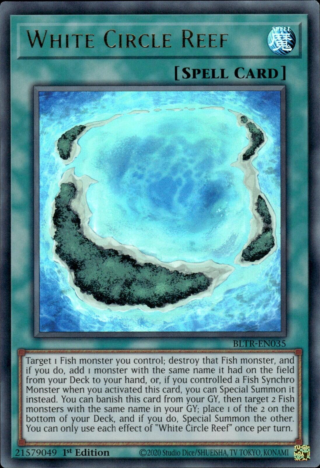 White Circle Reef [BLTR-EN035] Ultra Rare | Amazing Games TCG