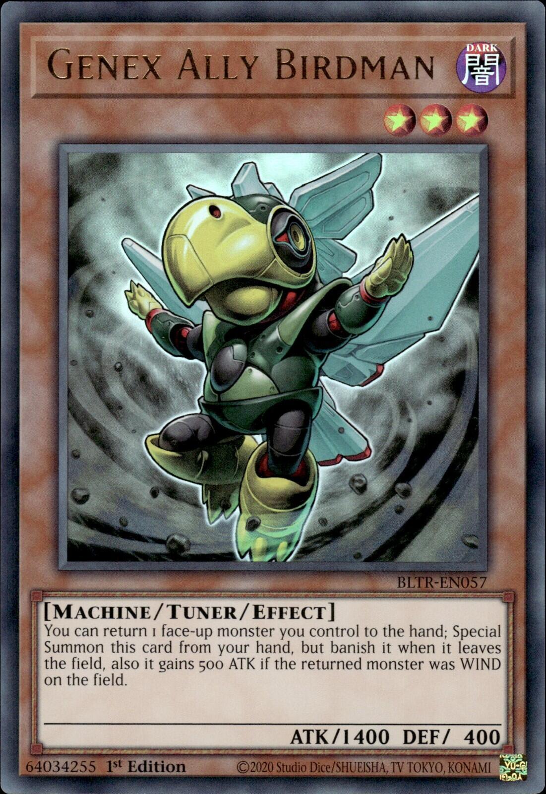 Genex Ally Birdman [BLTR-EN057] Ultra Rare | Amazing Games TCG