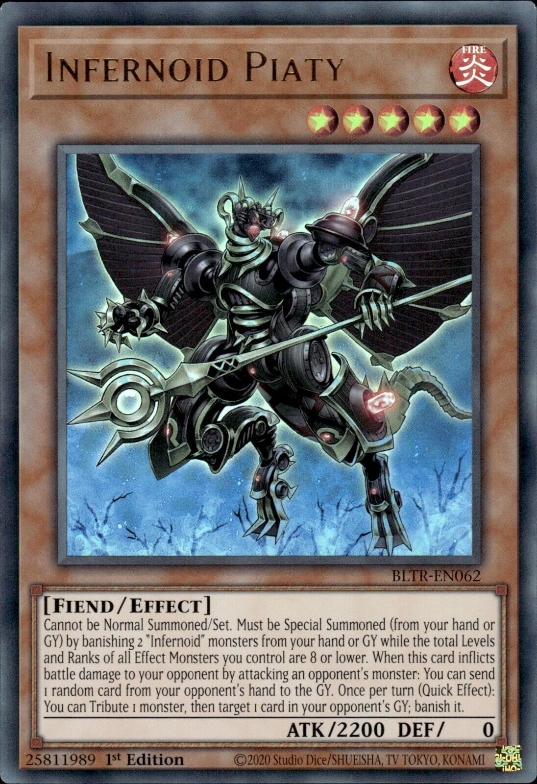 Infernoid Piaty [BLTR-EN062] Ultra Rare | Amazing Games TCG