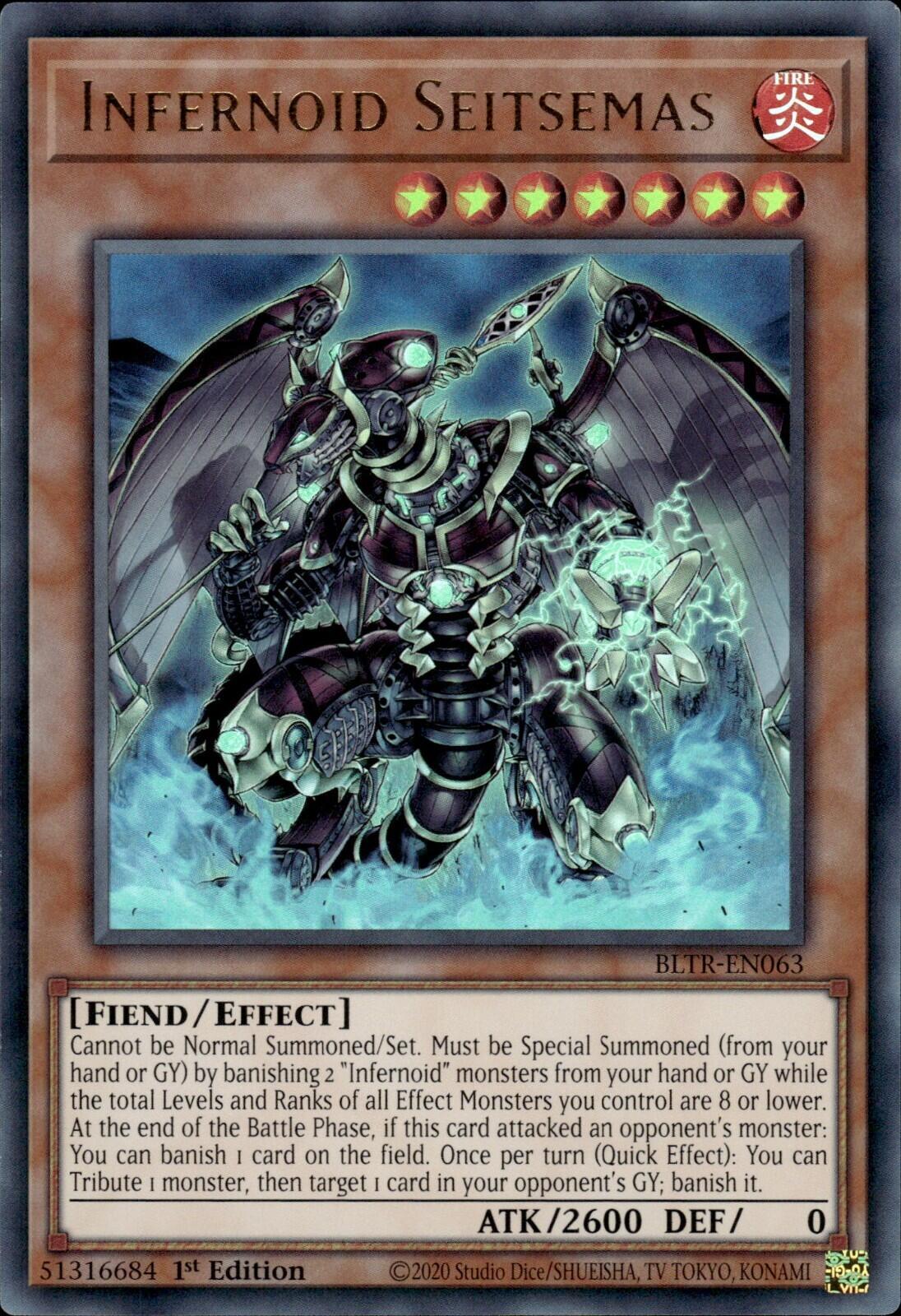 Infernoid Seitsemas [BLTR-EN063] Ultra Rare | Amazing Games TCG