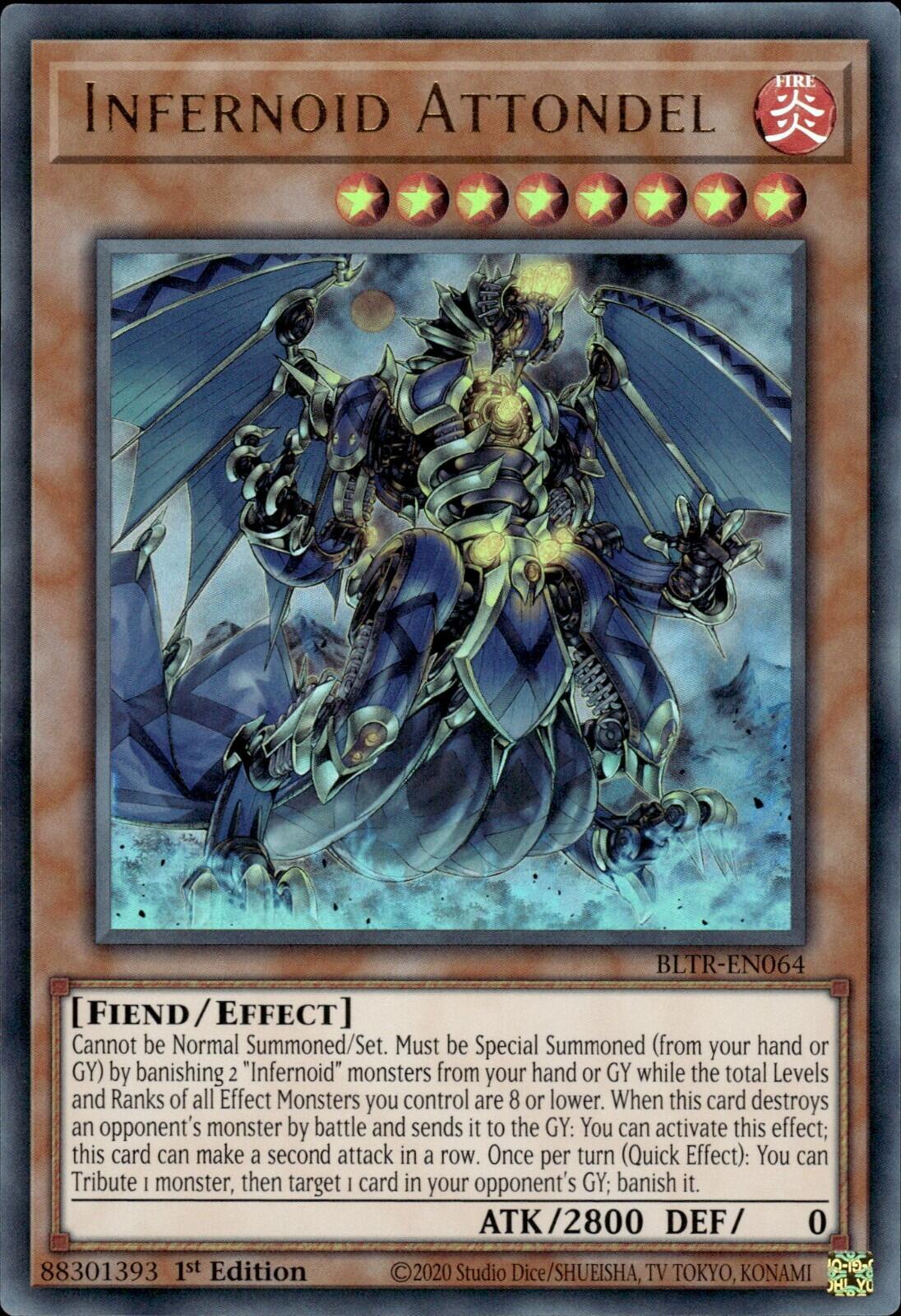 Infernoid Attondel [BLTR-EN064] Ultra Rare | Amazing Games TCG