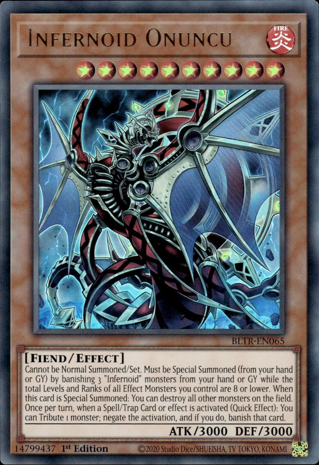 Infernoid Onuncu [BLTR-EN065] Ultra Rare | Amazing Games TCG