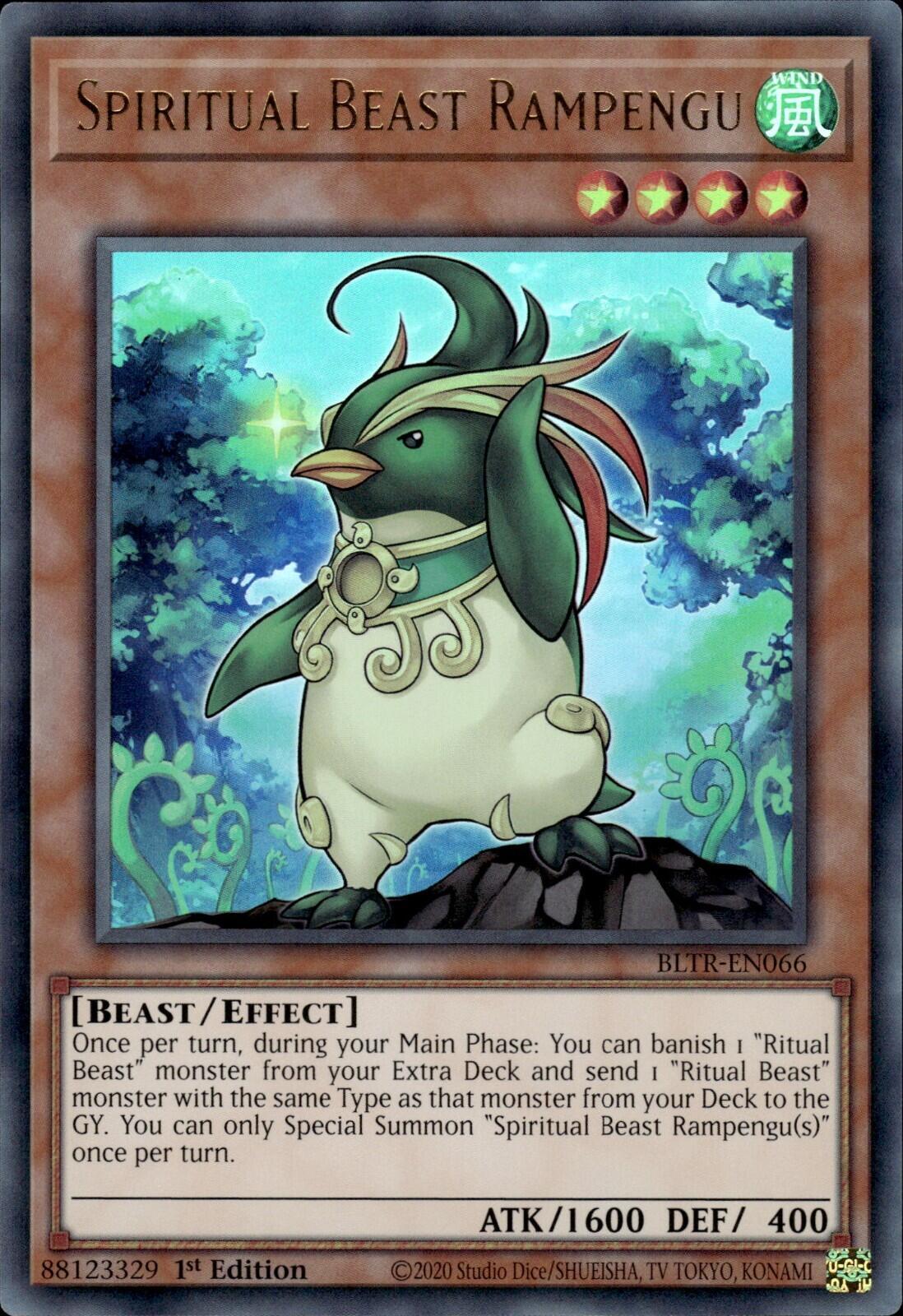 Spiritual Beast Rampengu [BLTR-EN066] Ultra Rare | Amazing Games TCG