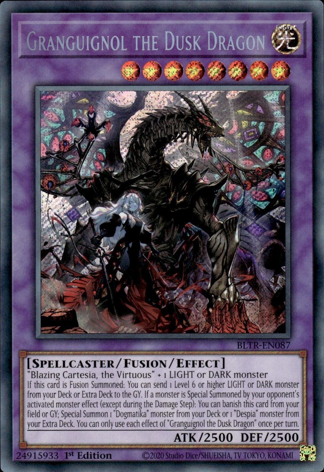 Granguignol the Dusk Dragon [BLTR-EN087] Secret Rare | Amazing Games TCG