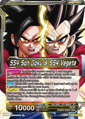 SS4 Son Goku & SS4 Vegeta // SS4 Gogeta, Strongest Fusion Explosion (BT25-098 UC) [Legend of the Dragon Balls] | Amazing Games TCG