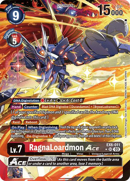 RagnaLoardmon ACE [EX6-011] (Alternate Art) [Infernal Ascension] | Amazing Games TCG