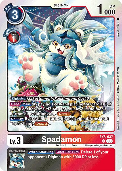 Spadamon [EX6-037] [Infernal Ascension] | Amazing Games TCG