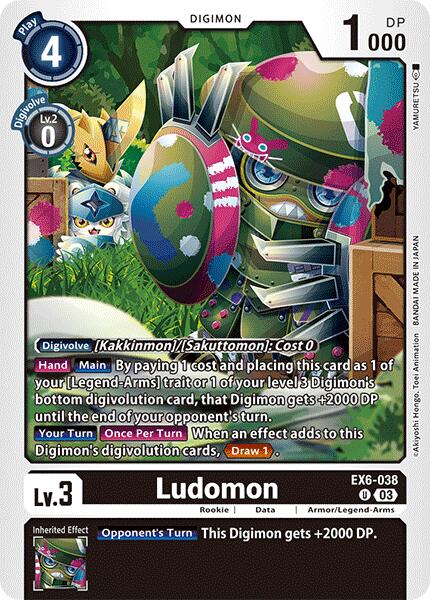 Ludomon [EX6-038] [Infernal Ascension] | Amazing Games TCG