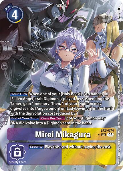 Mirei Mikagura [EX6-074] (Alternate Art) [Infernal Ascension] | Amazing Games TCG