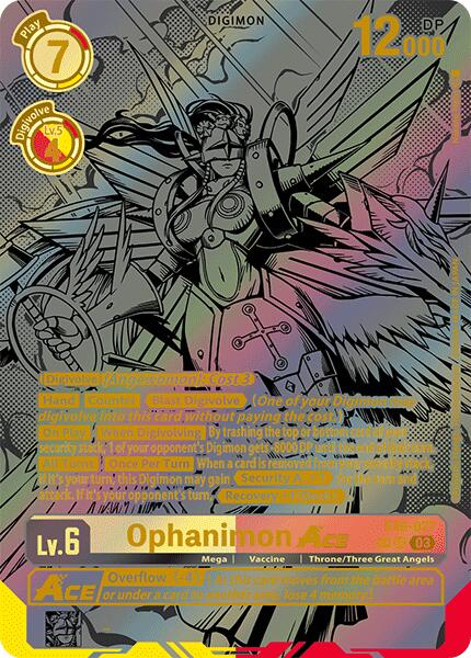 Ophanimon ACE [EX6-027] (Textured) [Infernal Ascension] | Amazing Games TCG