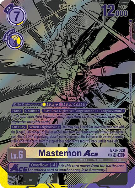 Mastemon ACE [EX6-029] (Textured) [Infernal Ascension] | Amazing Games TCG