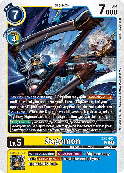 Sagomon [EX6-024] [Infernal Ascension] | Amazing Games TCG