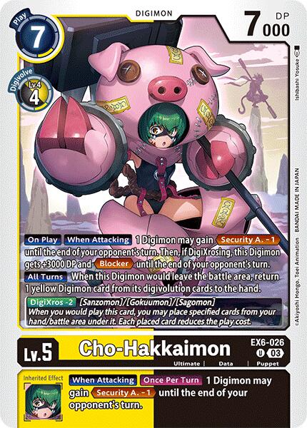 Cho-Hakkaimon [EX6-026] [Infernal Ascension] | Amazing Games TCG