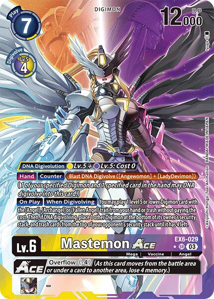 Mastemon ACE [EX6-029] (Alternate Art) [Infernal Ascension] | Amazing Games TCG