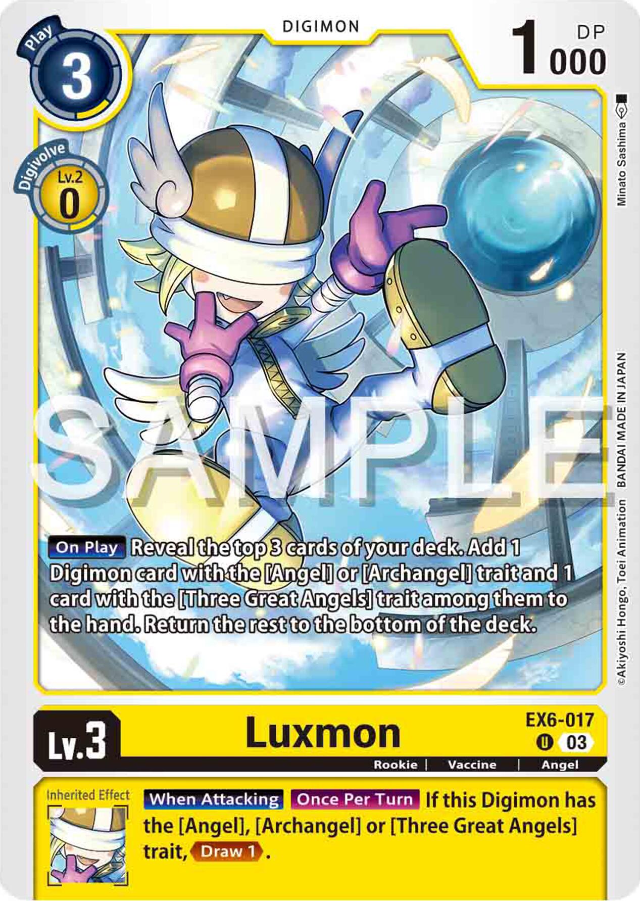 Luxmon [EX6-017] [Infernal Ascension] | Amazing Games TCG