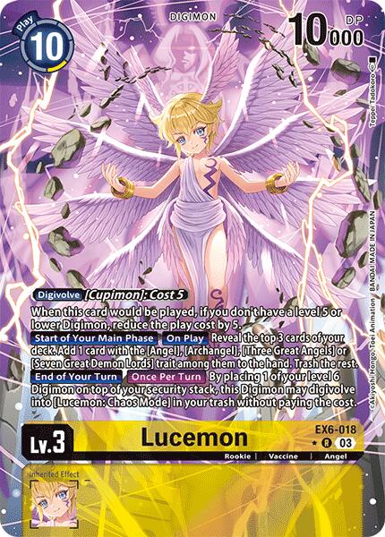 Lucemon [EX6-018] (Alternate Art) [Infernal Ascension] | Amazing Games TCG