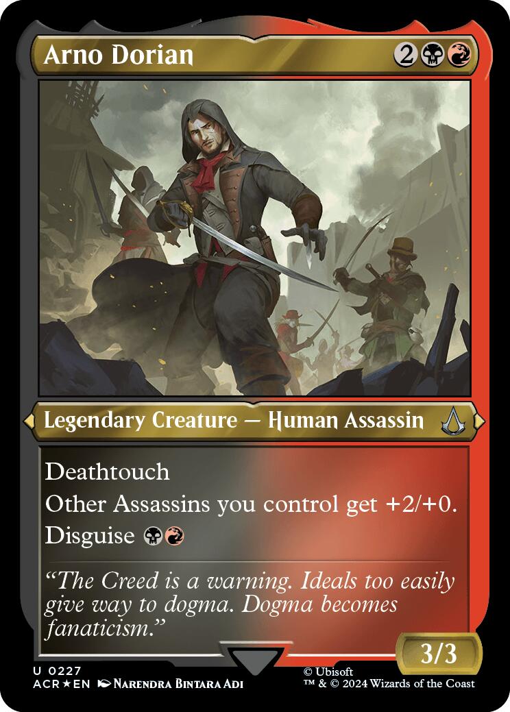 Arno Dorian (Foil Etched) [Assassin's Creed] | Amazing Games TCG