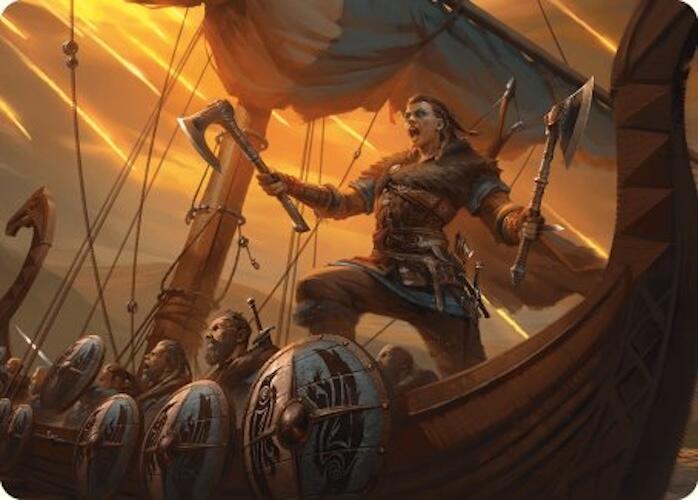 Eivor, Battle-Ready Art Card [Assassin's Creed Art Series] | Amazing Games TCG