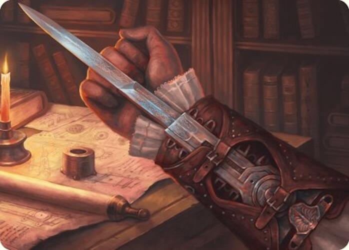 Hidden Blade Art Card [Assassin's Creed Art Series] | Amazing Games TCG