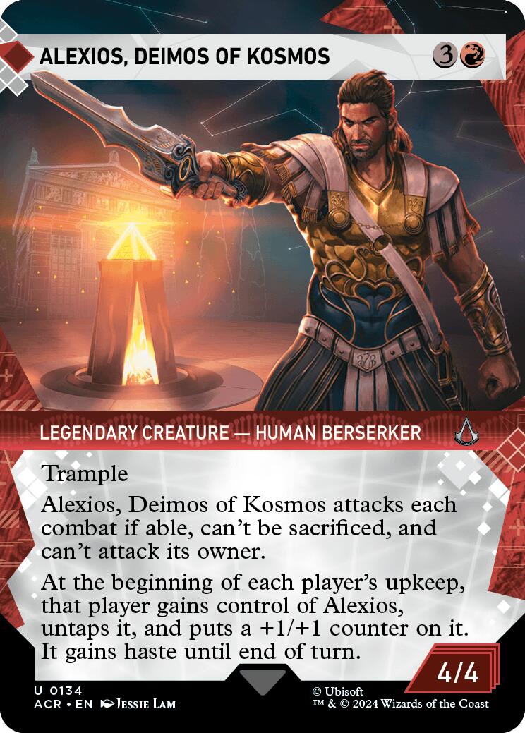 Alexios, Deimos of Kosmos (Showcase) [Assassin's Creed] | Amazing Games TCG