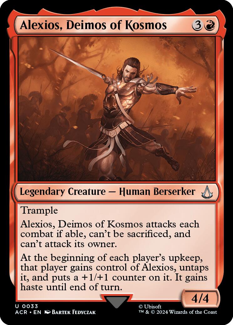 Alexios, Deimos of Kosmos [Assassin's Creed] | Amazing Games TCG