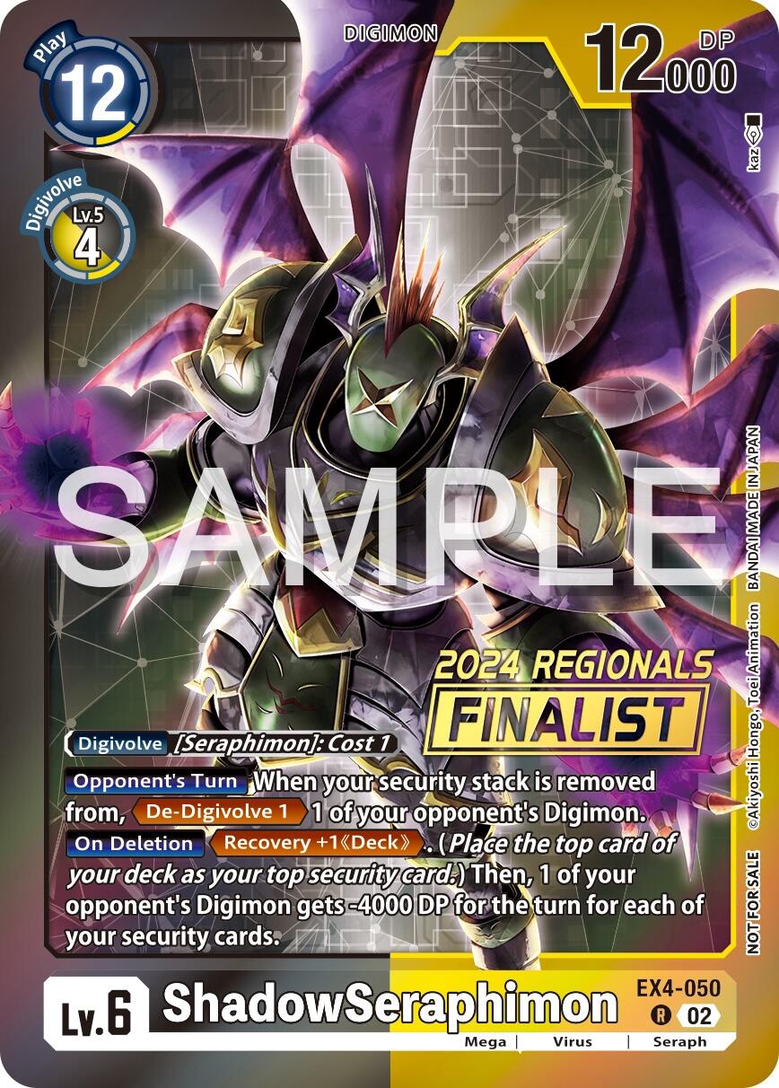 ShadowSeraphimon [EX4-050] (2024 Regionals Finalist) [Alternative Being Booster] | Amazing Games TCG