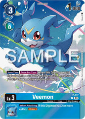 Veemon [P-117] (Digimon Adventure 02: The Beginning Set) [Promotional Cards] | Amazing Games TCG